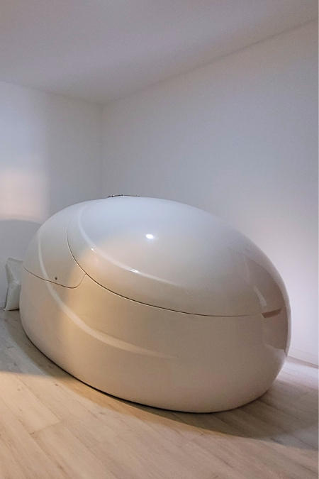 photo of a flotation pod